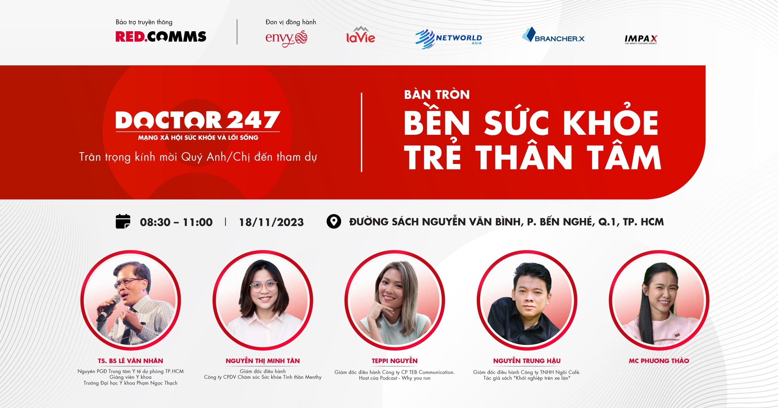 Mời bạn tham dự chương trình Bền sức khoẻ, trẻ thân tâm