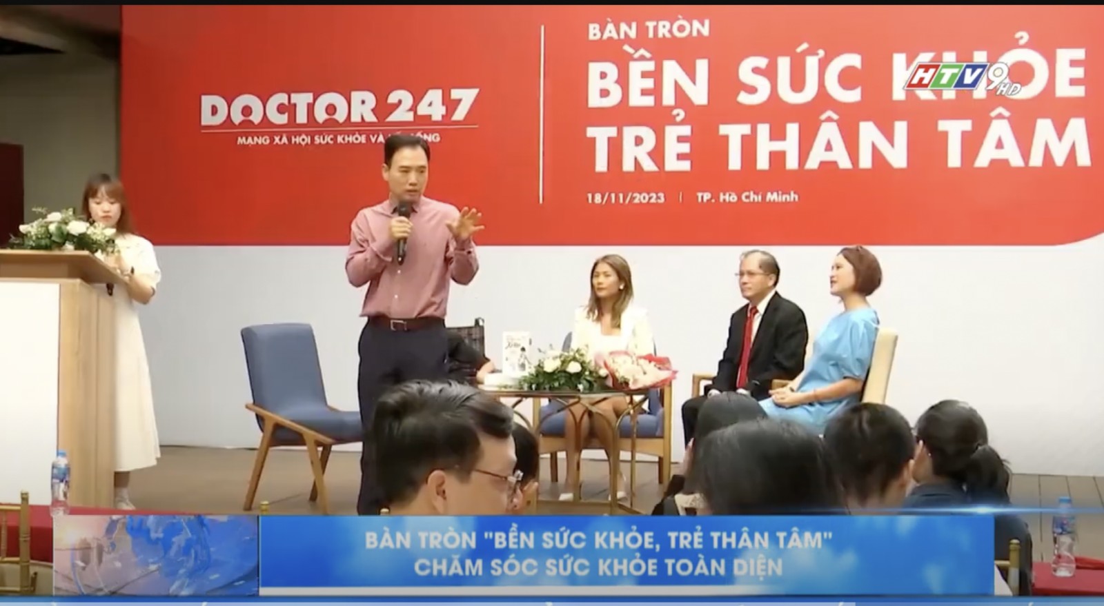 Đài Truyền hình TPHCM đưa tin về sự ra đời của Mạng xã hội Sức khoẻ và Lối sống Doctor247