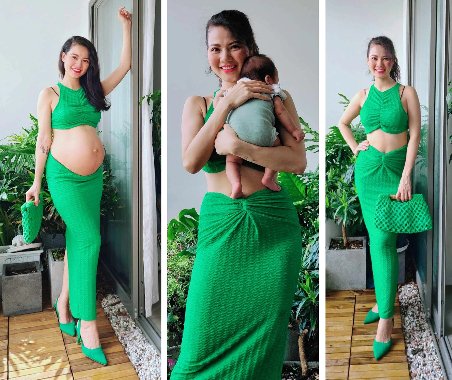 Hoa hậu Thể thao Trần Quỳnh chia sẻ bí kíp giữ dáng sau sinh con