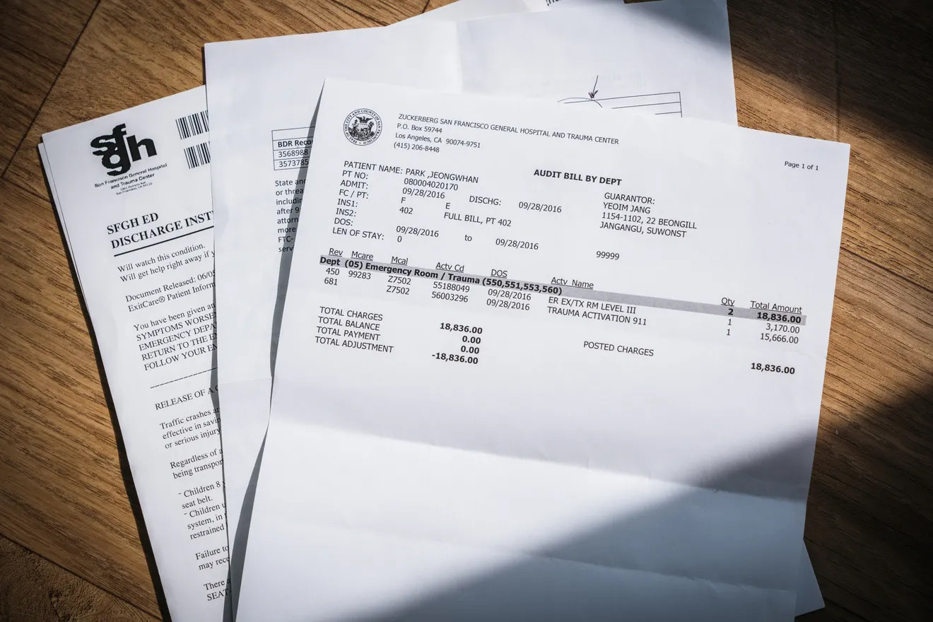 Viện phí ở Mỹ ăn tiền nhờ chi phí ứng phó chấn thương