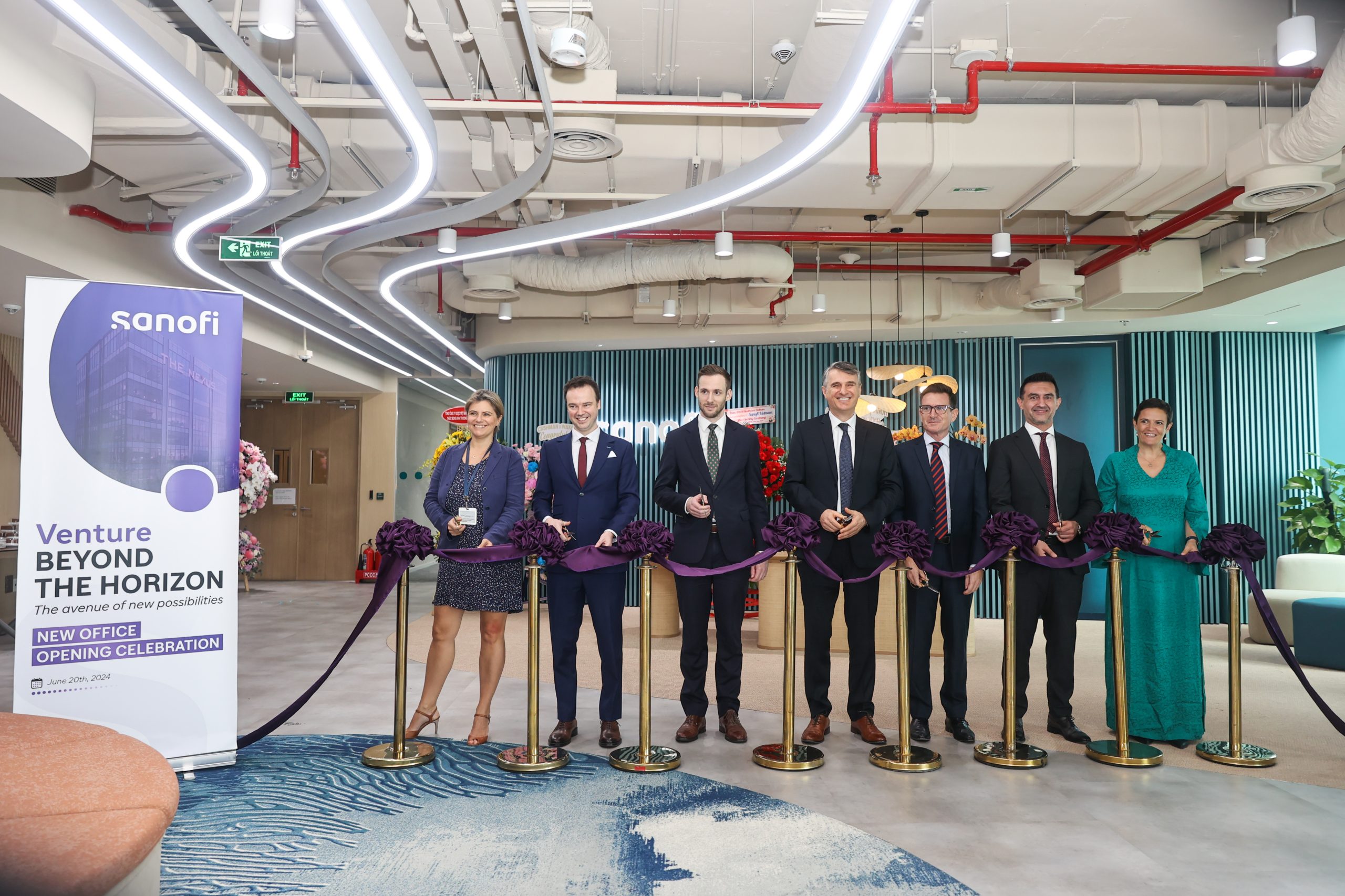 Sanofi Việt Nam khai trương trụ sở mới đạt chuẩn quốc tế tại TP.HCM