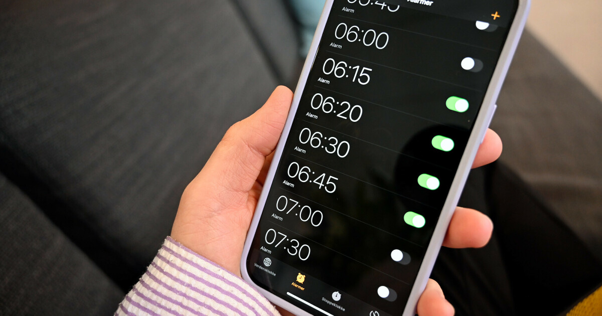 Việc cài nhiều báo thức liên tiếp có thể gây hại đến sức khoẻ của bạn