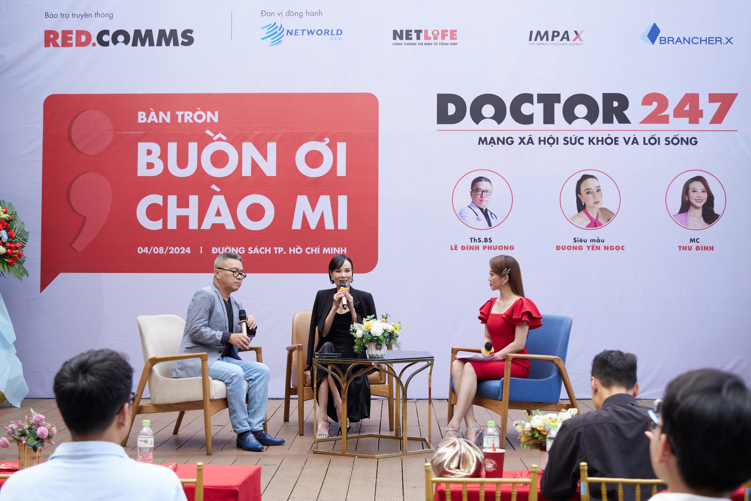 Những khoảng khắc từ bàn tròn Doctor247 ‘Buồn Ơi Chào Mi’