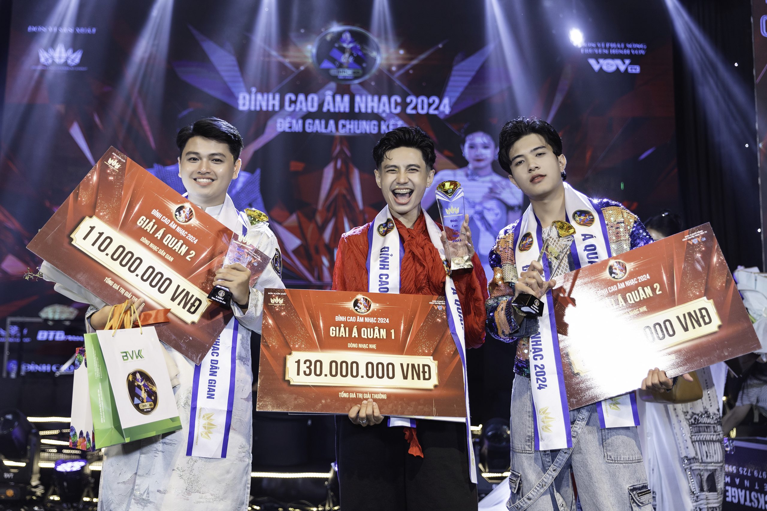 Đỉnh Cao Âm Nhạc 2024 trình làng những giọng ca triển vọng