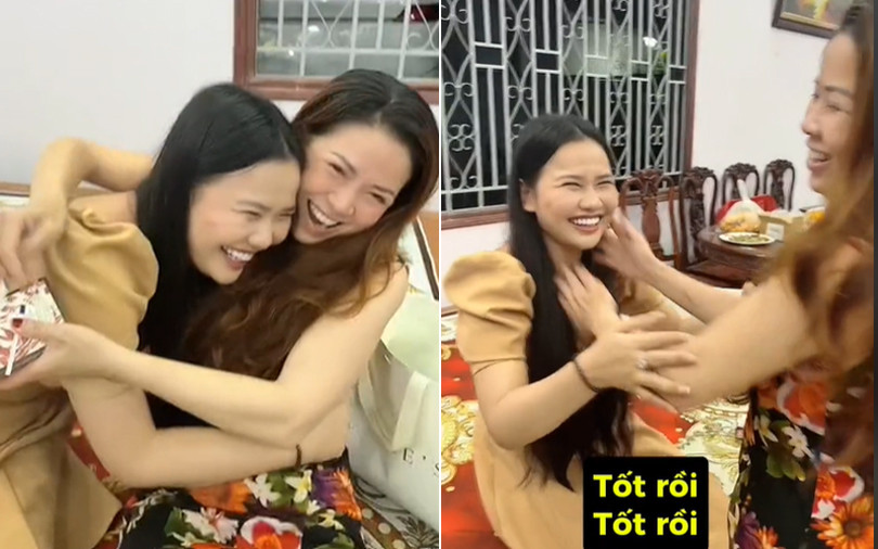 Mẹ chồng reo hò, bố chồng rơi lệ khi nghe tin con dâu có bầu