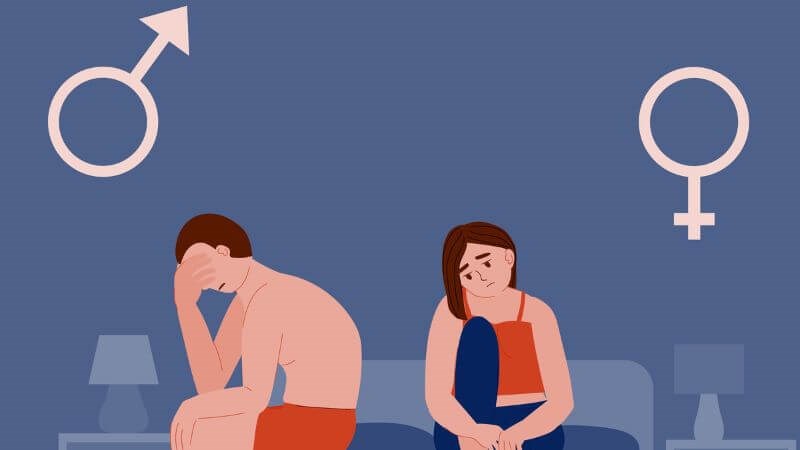 Giảm ham muốn do vấn đề tâm lý từ bạn đời