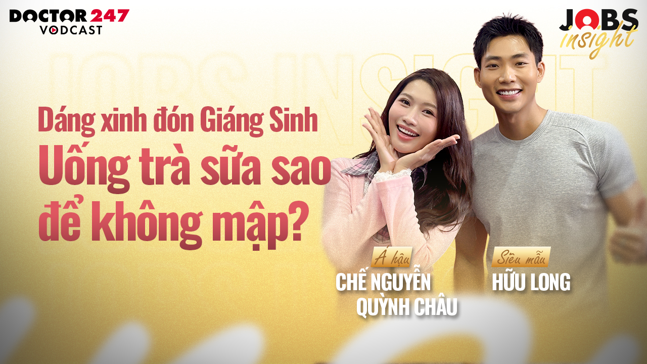 Dáng xinh đón Giáng Sinh: Uống trà sữa sao để không mập? – Hữu Long, Quỳnh Châu | #JobsInsight EP12