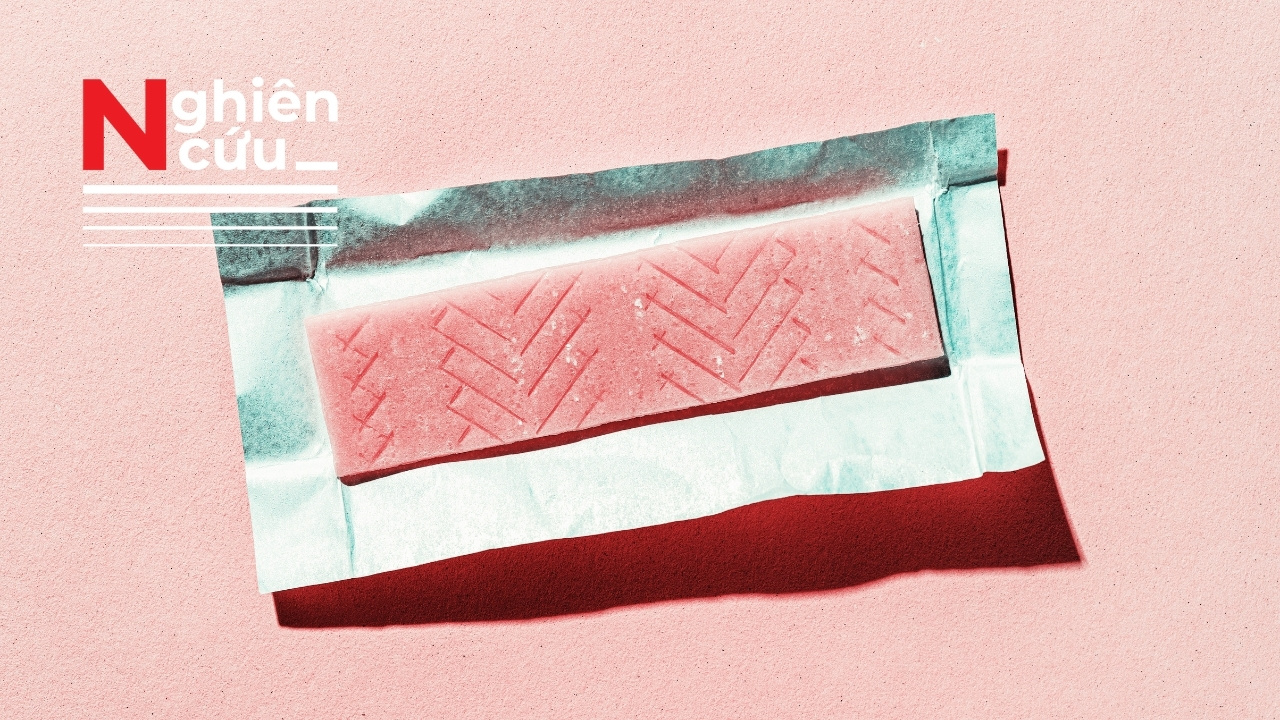 Nhai kẹo cao su giải phóng hàng trăm hạt vi nhựa vào miệng